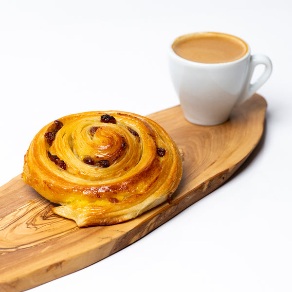 Boucles D'oreilles Gourmandes « Pain Aux Raisins » En Résine Dorée - Fermoir Clous - Neuf Sans Emballage