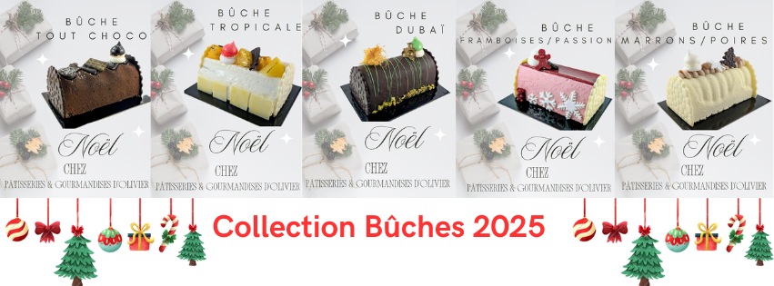 Découvrez notre collection bûches 2025